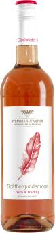 Glücksfeder Spätburgunder Rosé Qualitätswein 0,75L